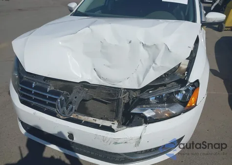 2013 Volkswagen Passat 2.0L Tdi Se из США, поврежденный, VIN 1VWBN7A35DC069943